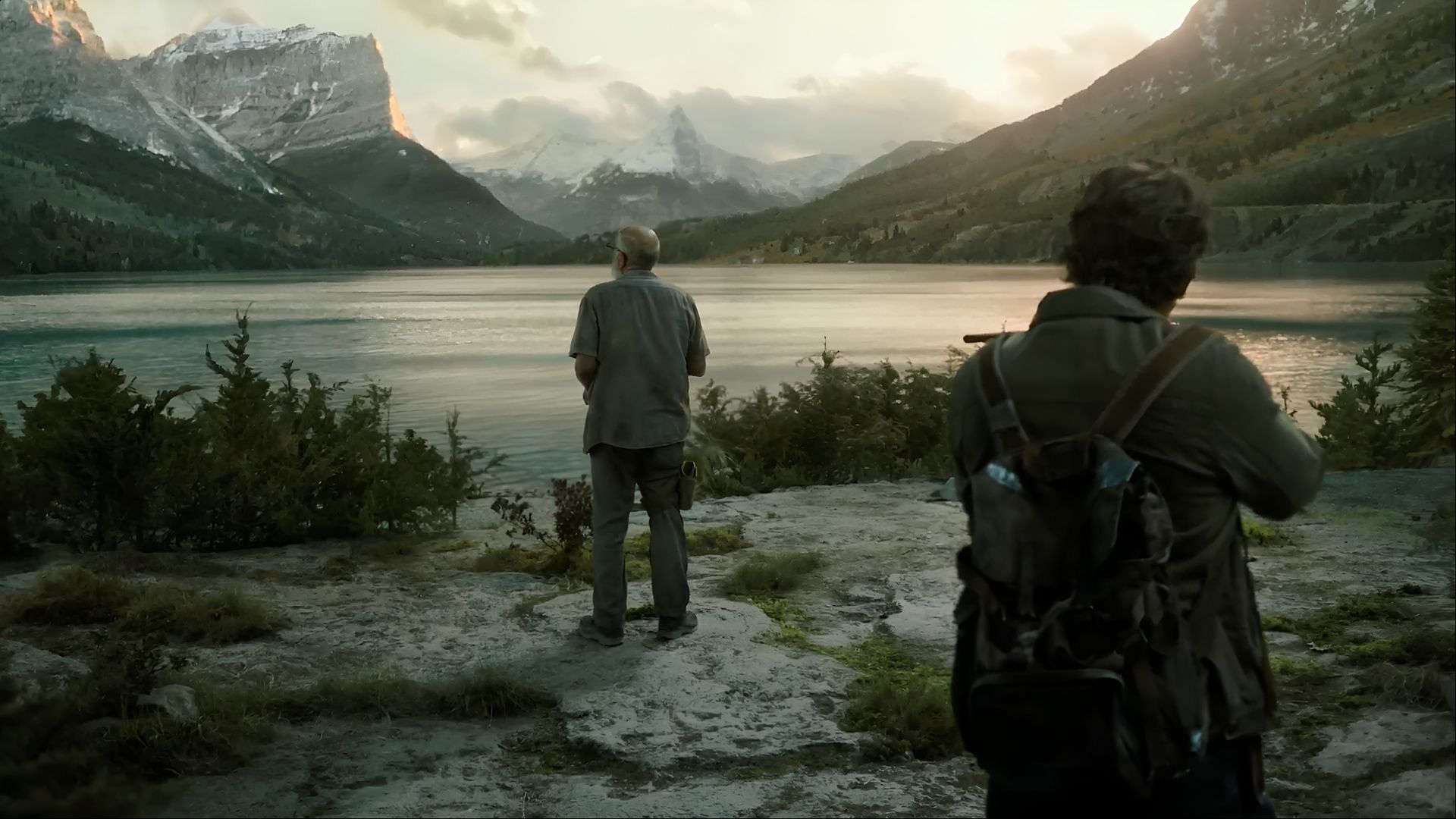Joel gives Eugene a final moment of peace before making a difficult choice. (Image via Hulu)